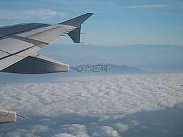 蒙特塞拉特从纯,云,天空