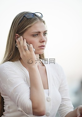 婦女,模型,坐