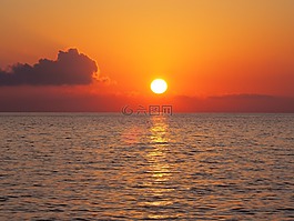 假期,野餐,地中海
