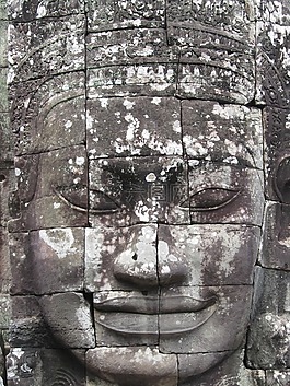 頭,柬埔寨,angkorwhat