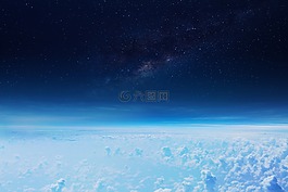 云,空間,銀河
