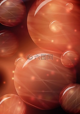 球,幻想,背景圖像