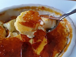 焦糖布丁,燒霜,三位一體的奶油