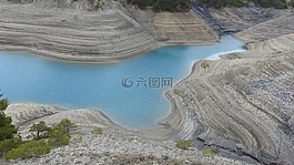 景觀,湖,輪廓
