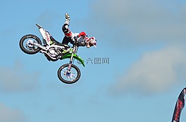 特技表演,摩托車,危險