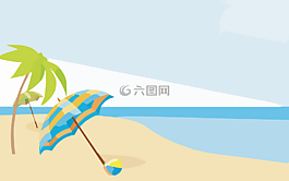 海灘,棕櫚樹,異國情調