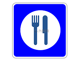 餐廳,跡象,吃