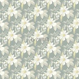 花的,模式,无缝