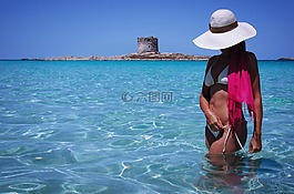 游泳,海洋,海