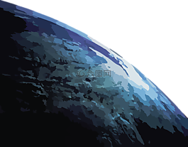 行星,地球,地平線