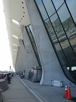 杜勒斯,機場,終端