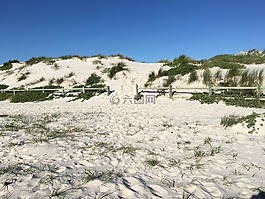 海灘,blouberg,非洲