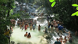 牙買加,鄧斯河瀑布,旅行
