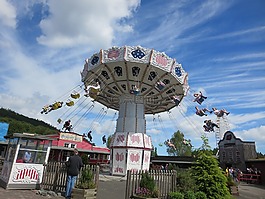 鏈傳送帶,夏季,休閑