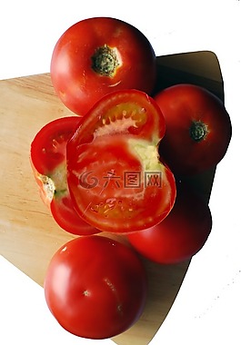 蕃茄,切片,食品