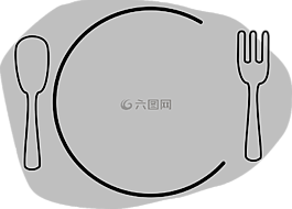 板,叉,菜