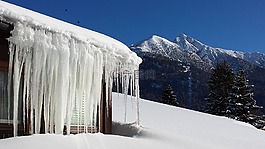 冬天,冰,雪