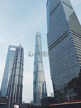 城市,繁華,上海