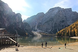 pragser wildsee,布拉格,南蒂罗尔