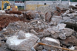 建设,建筑废墟,碎片