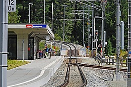 陡峭的賽道,雷蒂亞鐵路,貝爾鐵路
