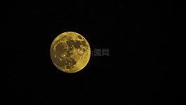 月亮,全,滿月