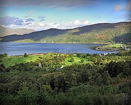 glenachulish,linnhe湖,苏格兰