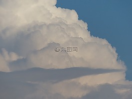 云,積云,雷暴