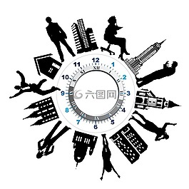 人類,時鐘,時間