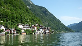 hallstatt,奥地利,湖