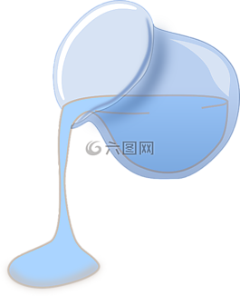 水,倒,瓶