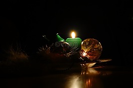 來臨,蠟燭,燭火