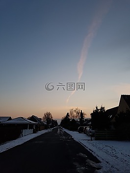藍(lán)色,天空,德拉戈