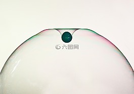 肥皂泡沫,一滴水,濕