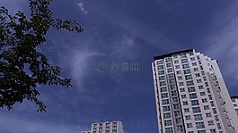 天空,云彩,云