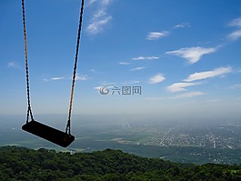 山,景觀,播放