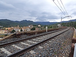 鐵路,通過,人
