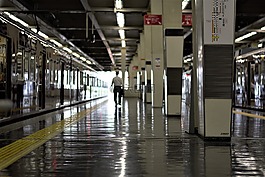 火車(chē)站,火車(chē),平臺(tái)