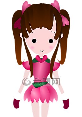 女孩,青少年,粉红色