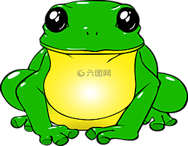 青蛙,蟾蜍,绿色