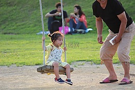 秋千,邱,嬰兒
