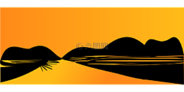 景觀,太陽,日出