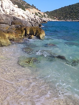 海,夏季,海灘