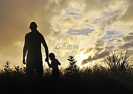 父亲,儿子,一起