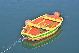船,小船,顏色