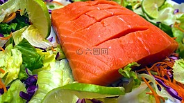 三文魚,海鮮,魚