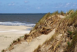 borkum,北海,海灘