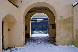 歷史,城堡,海