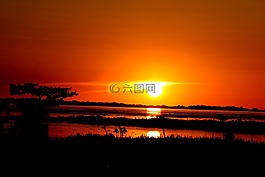 亞馬孫,日落,亞馬遜河