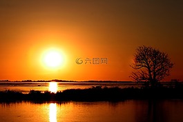 亞馬孫,日落,亞馬遜河